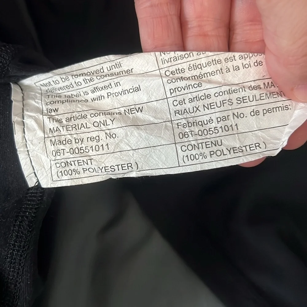 Lululemon Run Ice Queen Long Sleeve Black Size 6